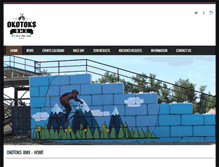 Tablet Screenshot of okotoksbmx.com